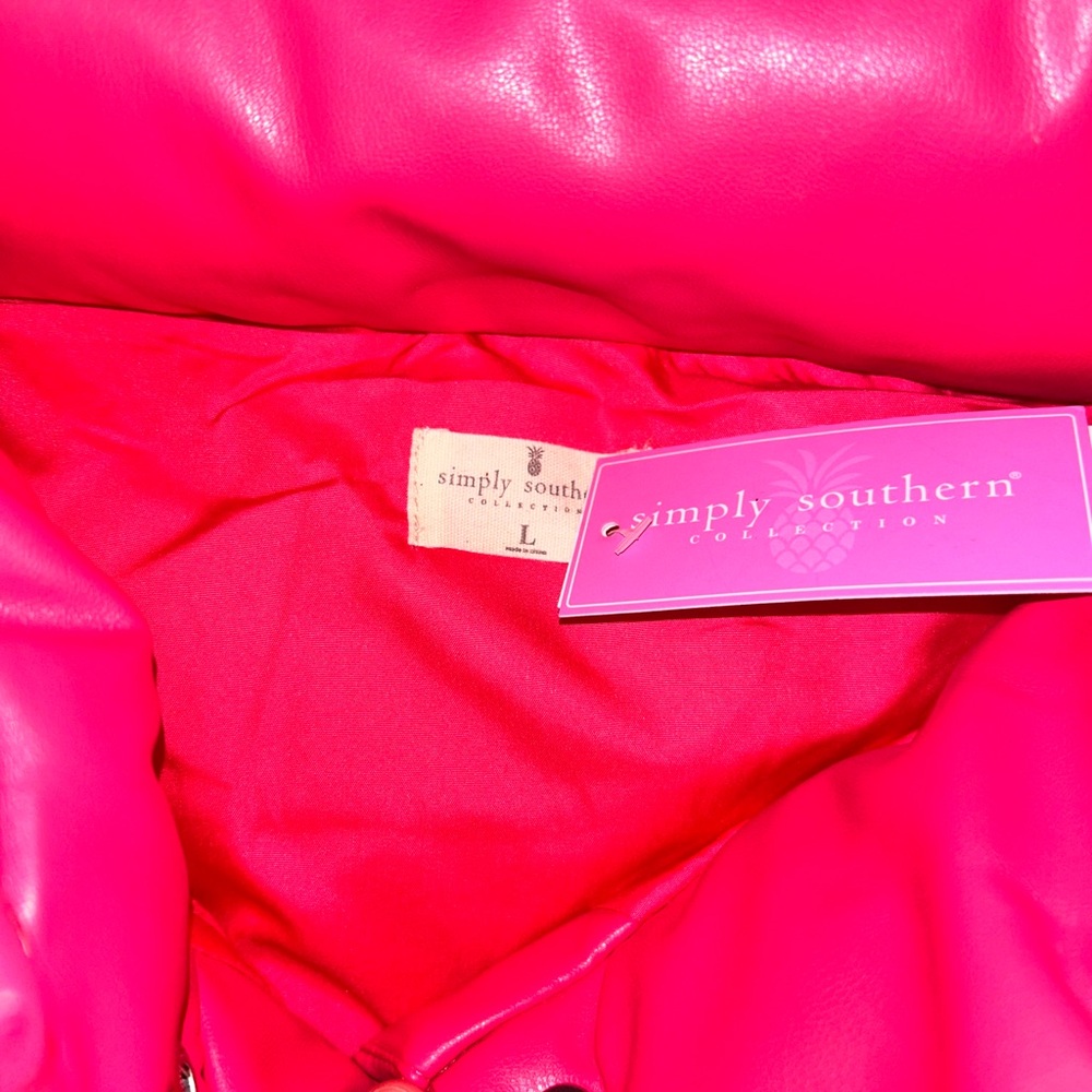 Simply Southern Hot Pink Outerwear